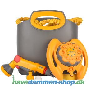 Hozelock City Plus inkl. haveslange, sprjtepistol, havesprinkler og taske/spand 