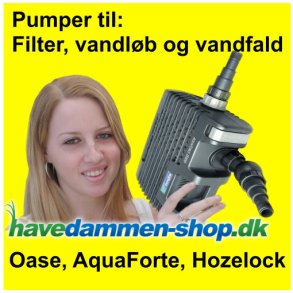 Pumpe til havedam