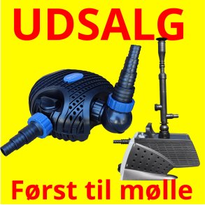 Kæmpe Udsalg på Havedamspumper