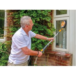 Bilbrste lang med roterende bilbrste Pro med sbedispenser