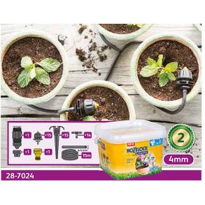 Mikro vandingsst til 15 krukker