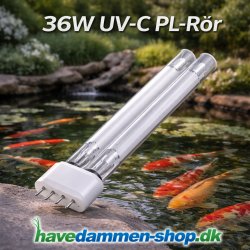 36W UV-C PL-r�r &ndash; Kraftig l�sning til klar havedam