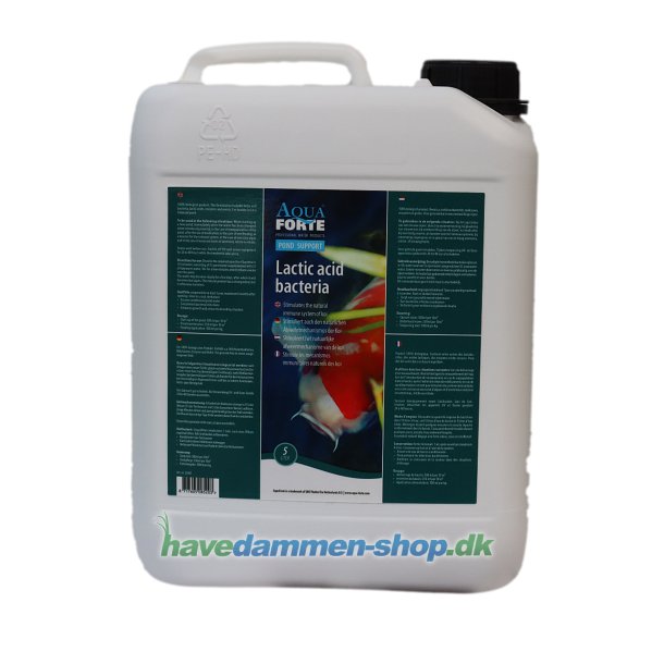 Mælkesyrebakterier 5 liter til havedam fra AquaForte