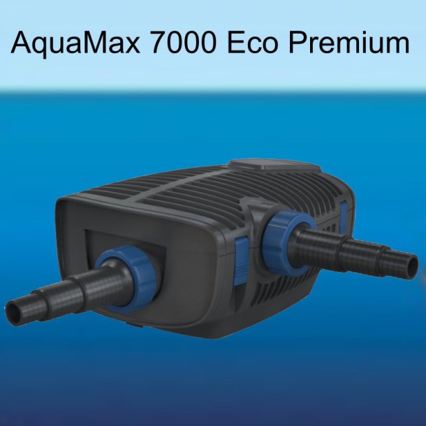 Oase AquaMax 7000 Eco Premium -  Pumpe til havedam, filter, vandlb og vandfald