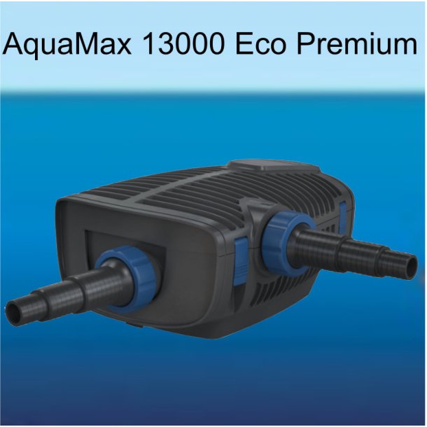 Oase AquaMax 13000 Eco Premium pumpe til havedam, filter, vandlb og vandfald.