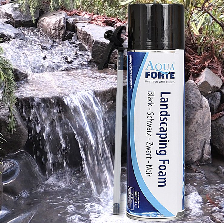 Aquaforte Landscaping Foam Byggeskum til Havedam og Vandløb