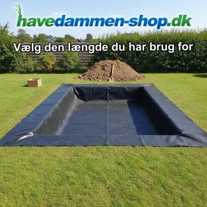 Bassinfolie og havedamsfolie og gummifolie