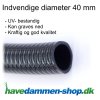 Bassinslange / Trykslange 40 mm til Havedam