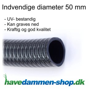 ​​​​​​​Bassinslange - Trykslange 50mm til Havedam