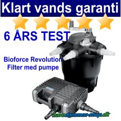 Bioforce Revolution 18000 havedamsfilter med pumpe og UVC