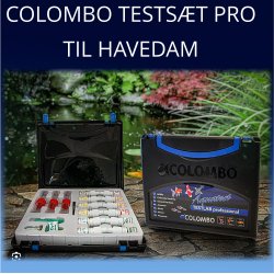 Colombo Vandtest Professional - testst til vandprver af din havedam