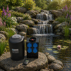 Aqua-Tech AC Control &ndash; Fjernstyret Str�mstyring til havedam