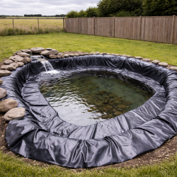 Havedamsfolie & Bassinfolie EPDM &ndash;  Ekstra st�rk gummifolie