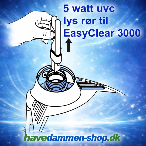 5W UVC-lys r�r (PL) til Easyclear 3000