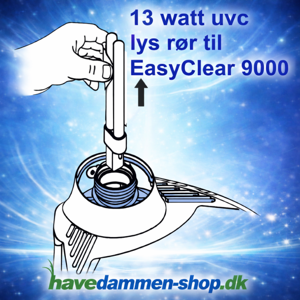 13W UVC Lys r�r (PL) til EasyClear 9000