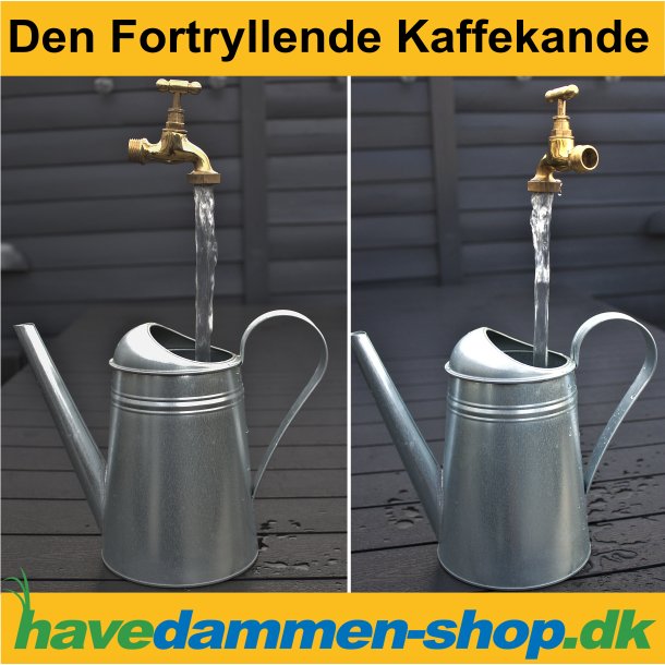 Springvand Den Kaffekande - Til Haven Havedammen-shop.dk