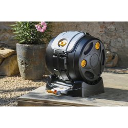 Kompost-tromle EasyMix 2-i-1 fra Hozelock