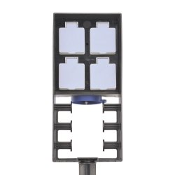 InScenio 230 - Udendrs samleboks med 4 EL-udtag