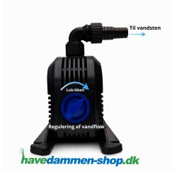 SunSun HJ2203 Springvands- og vandstenspumpe�til havedam og have