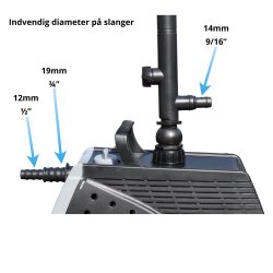 Springvandspumper Aqua Jet Pro 3.900 - Pumpe til Springvand, Vandsten og Vandlb
