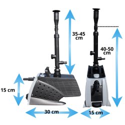 Springvandspumper Aqua Jet Pro 3.900 - Pumpe til Springvand, Vandsten og Vandlb