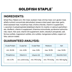 Hikari Goldfish Staple 300g . Fiskefoder til yngel og baby fisk i havedammen
