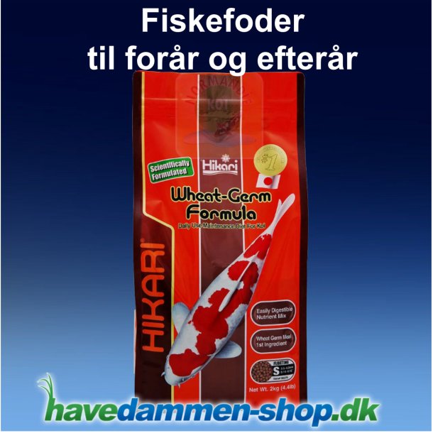 Hikari Wheat-Germ Formula 2kg - Startfoder forr og slutfoder efterr
