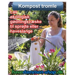 Kompost-tromle EasyMix 2-i-1 fra Hozelock