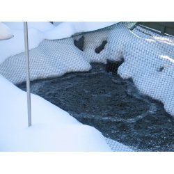 Lvnet til havedam 4x3m -  ekstra holdbart og effektivt