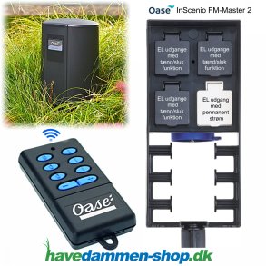 Oase FM-Master 2 - Udendrs EL med fjernstyring til havedam og have
