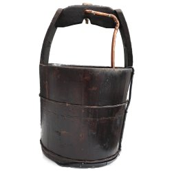 Kinesisk Vandspand med vandhane - sort