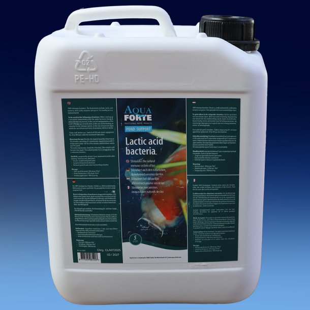Mlkesyrebakterier 5 liter til havedam