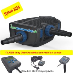 Oase AquaMax 13000 Eco Premium pumpe til havedam, filter, vandlb og vandfald.