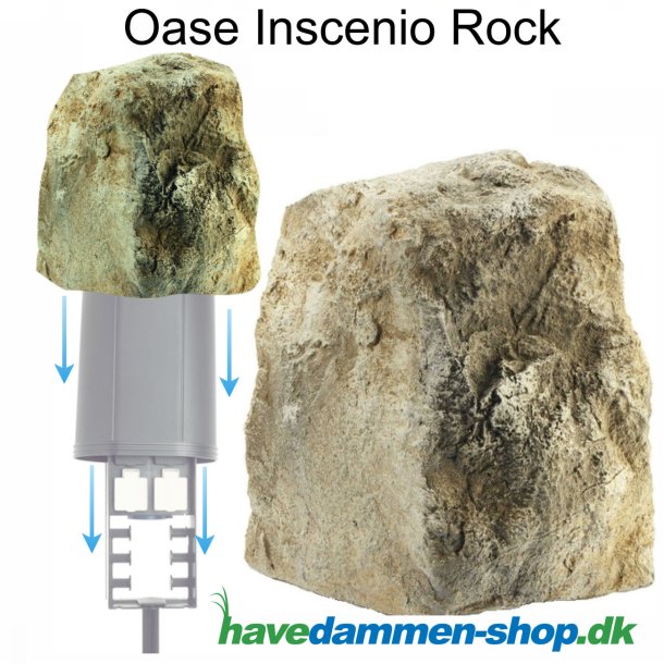 Oase Inscenio Rock - Skjul din Inscenio-enhed eller luftpumpe