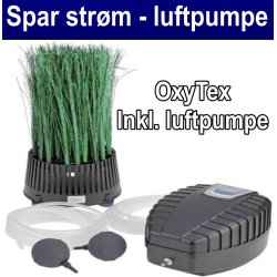 Luftpumpe 500 inkl. OxyTex luftsten med kunstgrs