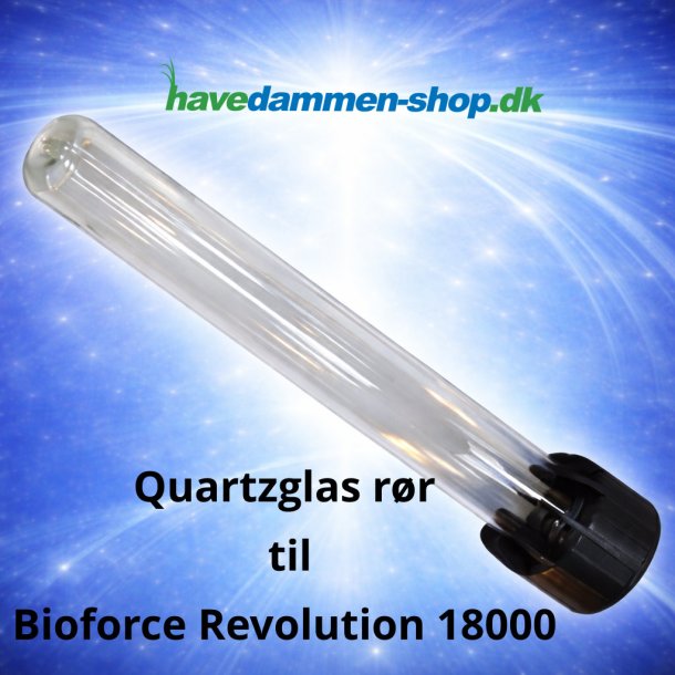 Quartzglas r�r til Bioforce Revolution 18000 � Hozelock original reservedel