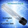 Qvartsglas til EasyClear 3000
