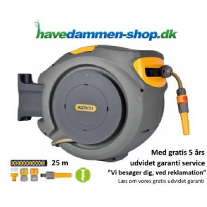Slangeopruller Auto Reel 25m - Automatisk slangeopruller
