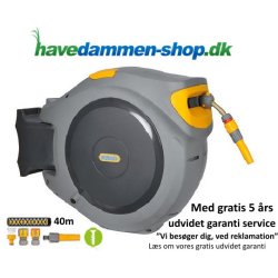Slangeopruller Auto Reel 40m - Automatisk slangeopruller