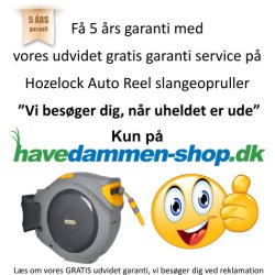 Slangeopruller Auto Reel 40m - Automatisk slangeopruller
