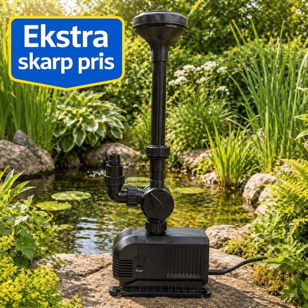 Springvandspumpe SunSun HJ3003  � Alsidig pumpe til havedam og vandsten