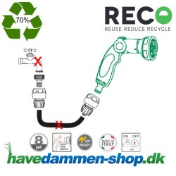 Sprinklerpistol s�t Easy 8 til havevanding