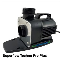 Superflow Techno Pro Plus 22.000S Pumpe til havedam, filter, vandlb og vandfald