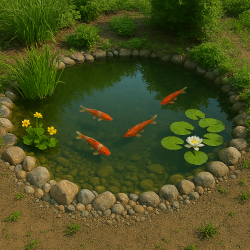 Havedamsfolie & Bassinfolie EPDM i 6 m bredde - gummifolie