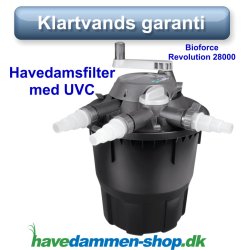 Bioforce Revolution 28000 havedamsfilter med UVC