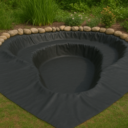 Bassinfolie / Havedamsfolie EPDM 1.0 mm bredde 6,1 meter