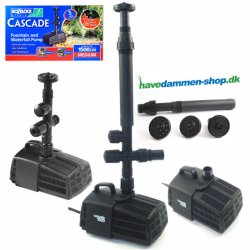 Cascade 1500 Pumpe til springvand