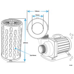 Forfilter til AQUAFORTE DM 30.000 � Ekstra st�rk kvalitet
