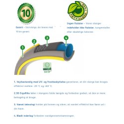 Haveslange st Select 20m inkl. fittings og sprjtemundstyk