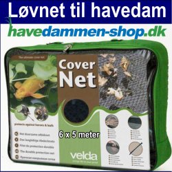 Kvalitet Valda Løvnet til havedam 6x5 m inkl. pløkker